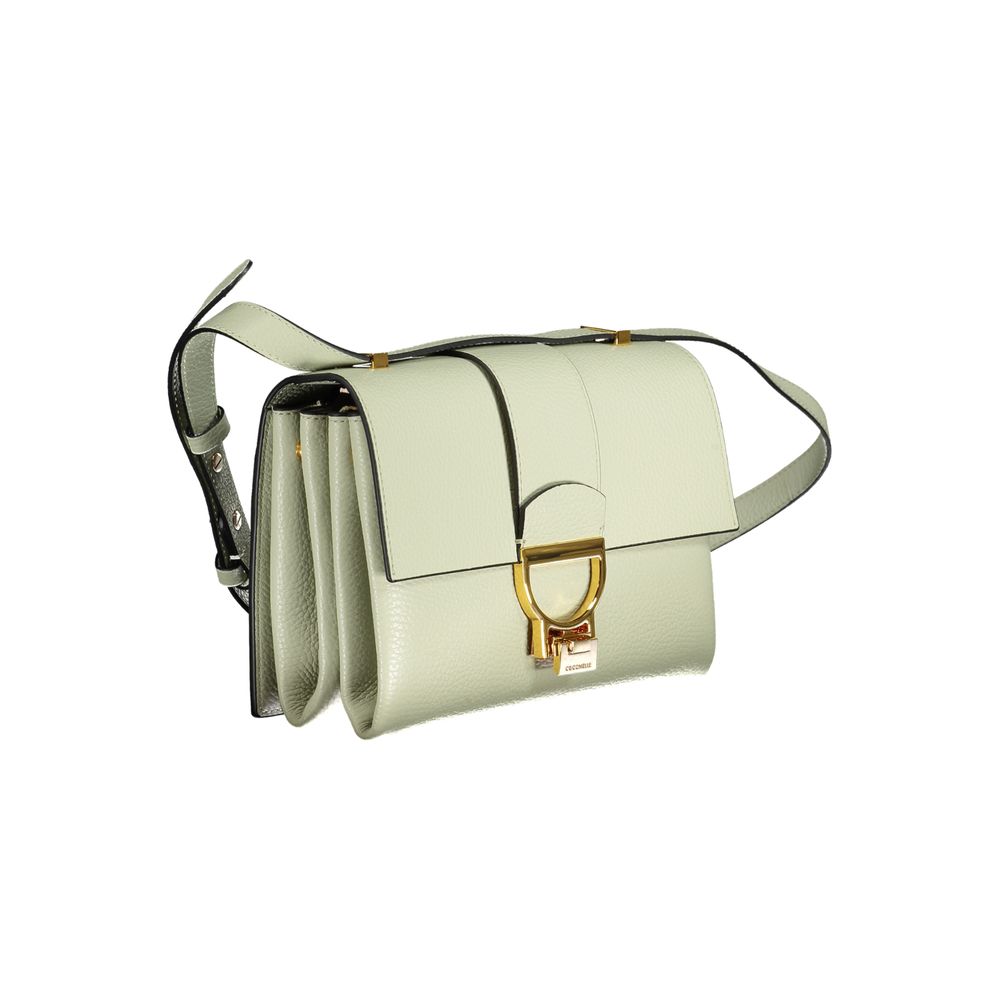 Coccinelle Green Leather Handbag