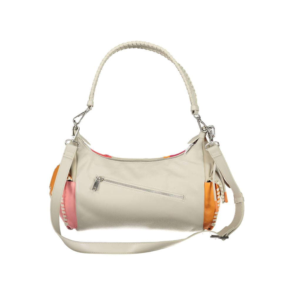 Desigual Beige Polyethylene Handbag