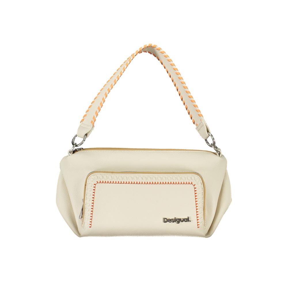 Desigual White Polyethylene Handbag