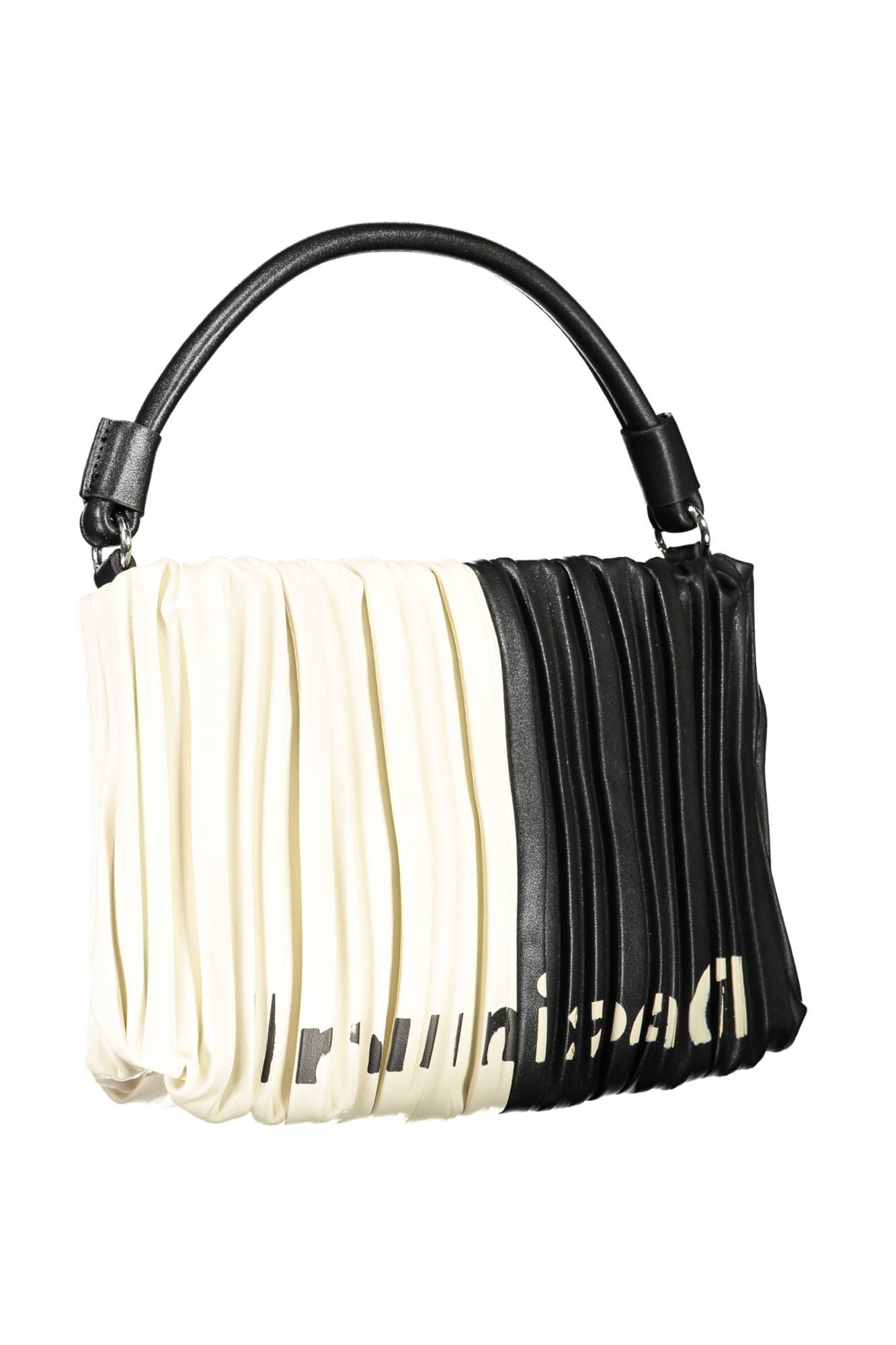 Desigual Chic Black Contrasting Detail Satchel