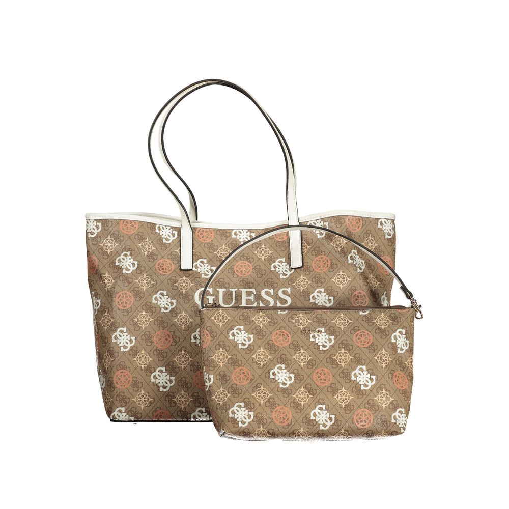 Guess Jeans Beige Polyethylene Handbag