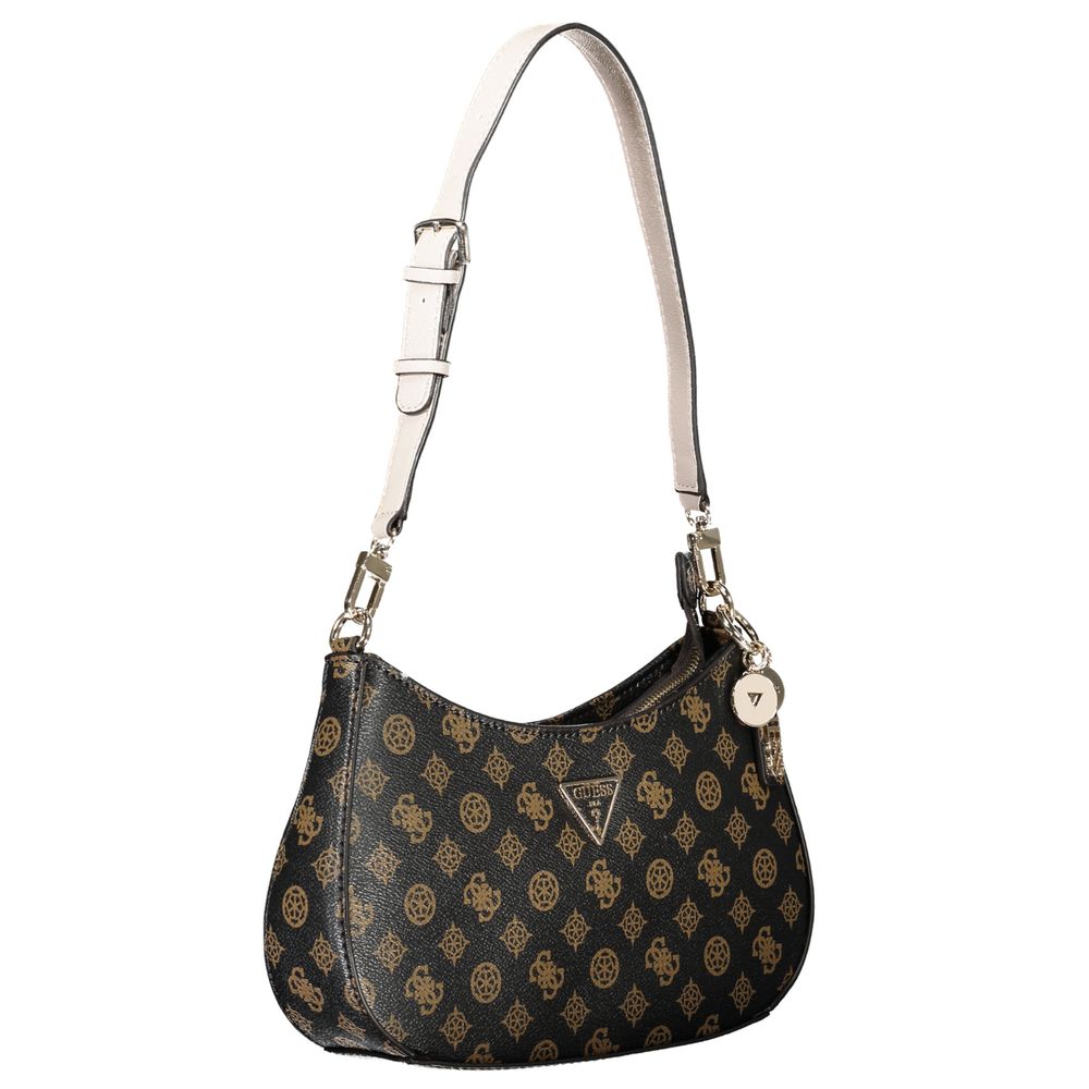 Guess Jeans Brown Polyethylene Handbag