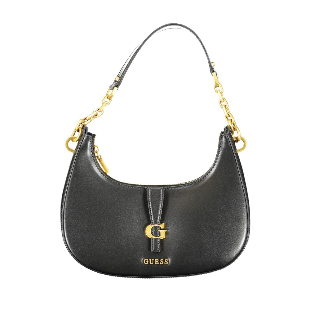 Guess Jeans Black Polyethylene Handbag