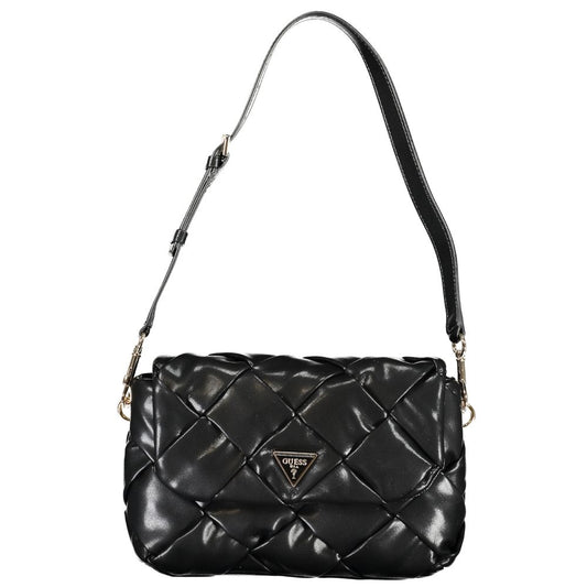 Guess Jeans Black Polyethylene Handbag