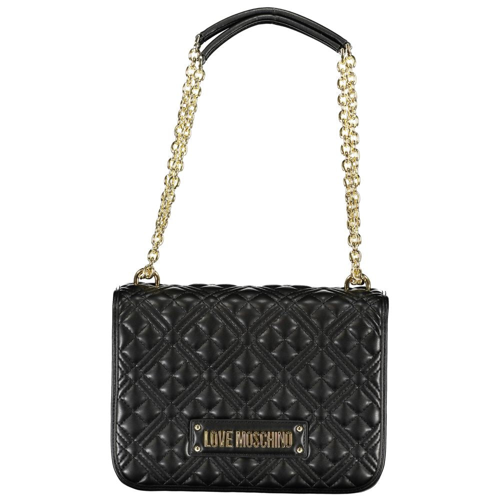 Love Moschino Black Polyethylene Handbag