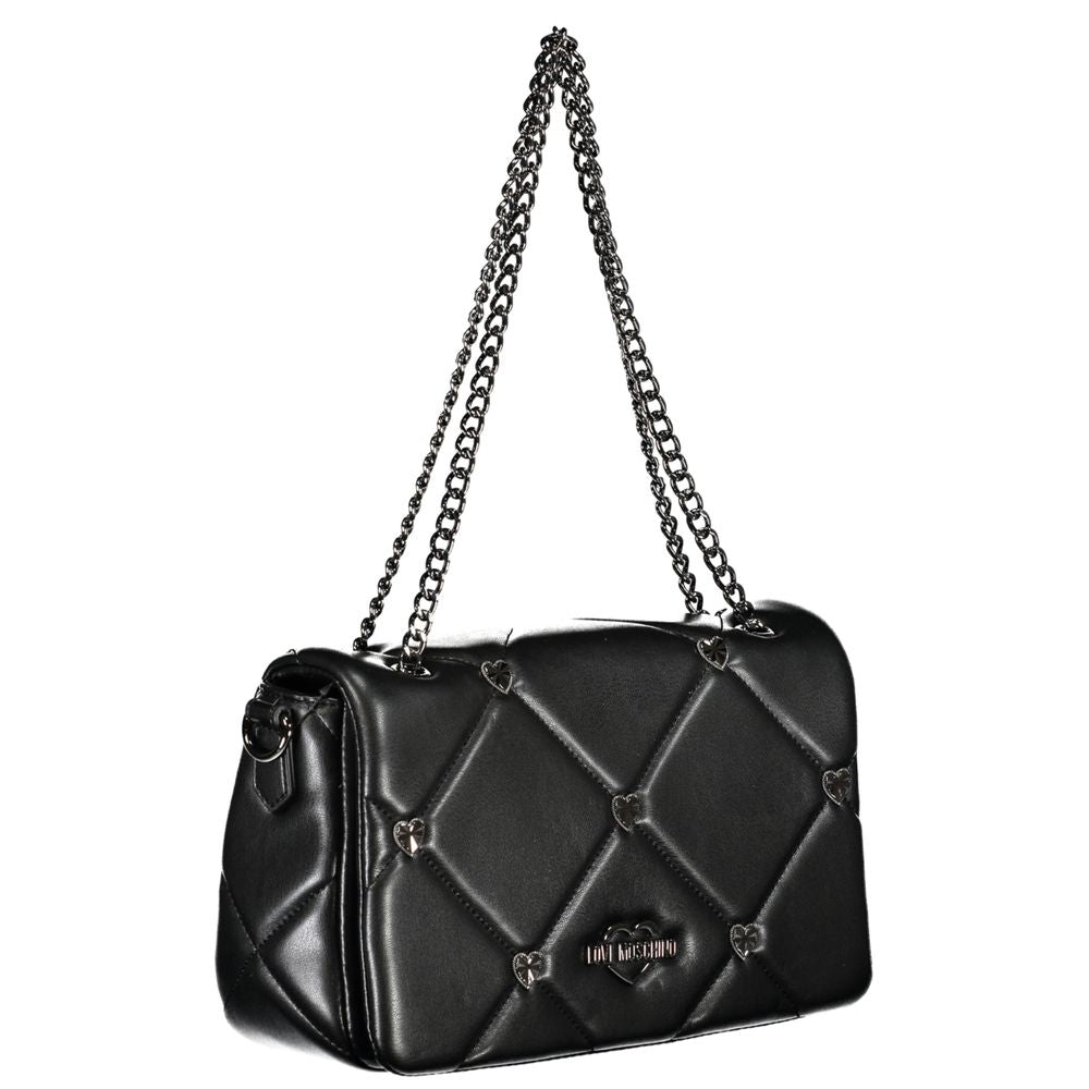 Love Moschino Black Polyethylene Handbag