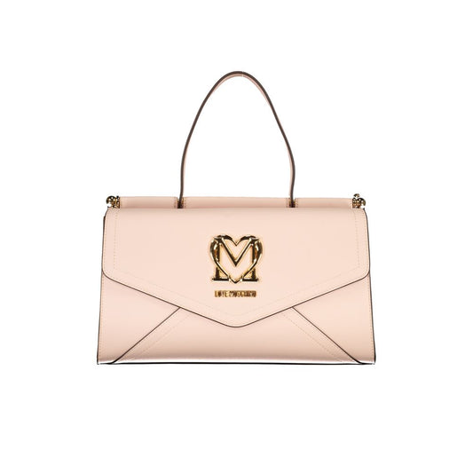 Love Moschino Pink Polyethylene Handbag