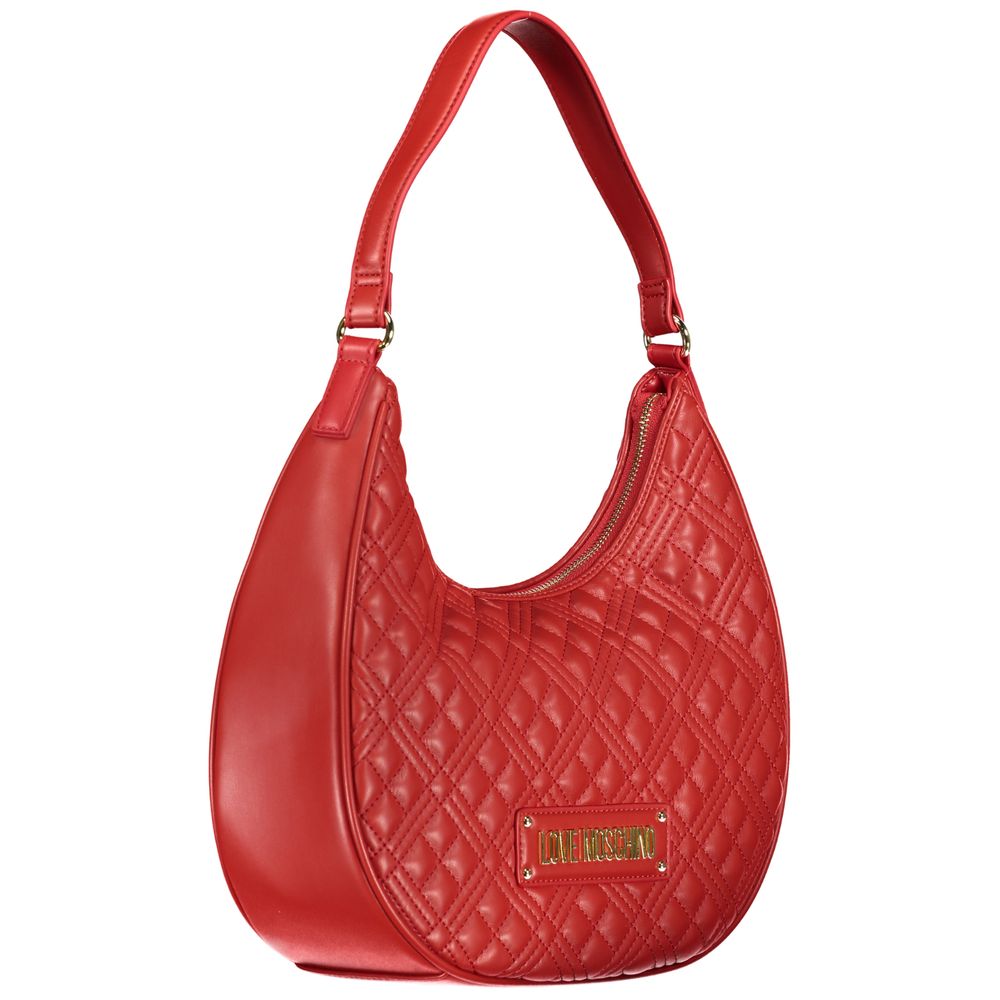 Love Moschino Red Polyethylene Handbag