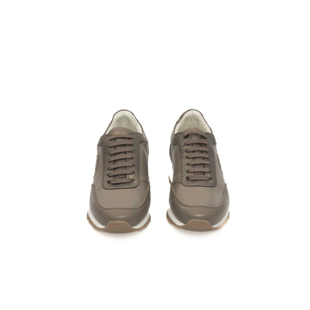 Cerruti 1881 Beige COW Leather Sneaker