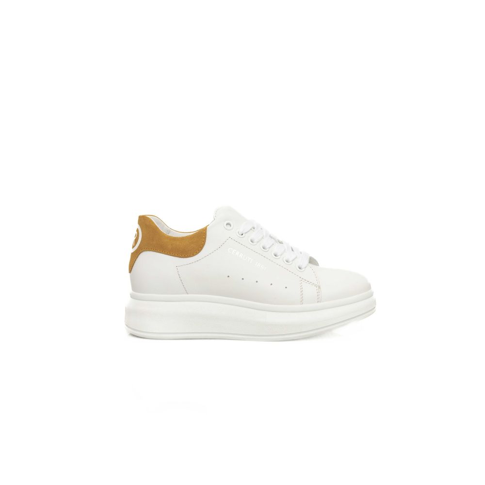 Cerruti 1881 White COW Leather Sneaker